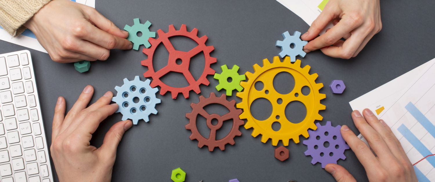 still-life-business-roles-with-various-mechanism-pieces